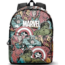 Karactermania Marvel Heroes Σχολική Τσάντα Πλάτης Δημοτικού Πολύχρωμη 05990