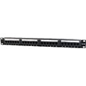 Patch Panel Cat.5E 24 port with rear cable management