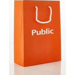 Public Χάρτινη Τσάντα Μικρή - 18x8x25 cm