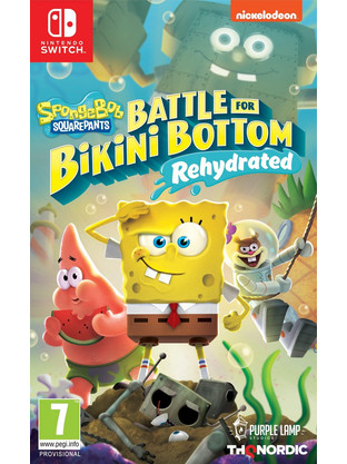 Spongebob SquarePants Battle For Bikini Bottom Rehydrated Nintendo Switch