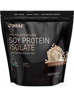 Self Omninutrition Soy Isolate Chocolate Φυτική Πρωτεΐνη Γράμμωσης Χωρίς Λακτόζη & Γλουτένη 1kg