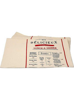 ESPIEL ΤΡΑΠΕΖΟΜΑΝΤΗΛΟ +quotDELICIEUX+quot ΛΕΥΚΟ ΒΑΜΒΑΚΕΡΟ 120Χ120 ΚΩΔΙΚΟΣ: OTH209