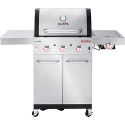 Char-Broil Professional Pro S 3 Ψησταριά Υγραερίου με 3 Εστίες και Πλαϊνό Μάτι 7.05kW Επιφάνειας 61.5x44.5cm