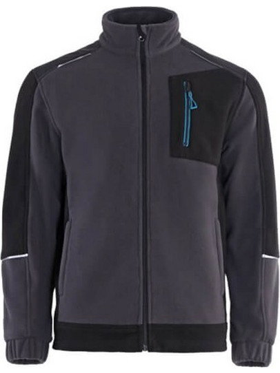 Ζακέτα STENSO REVOLT FLEECE-Γκρί