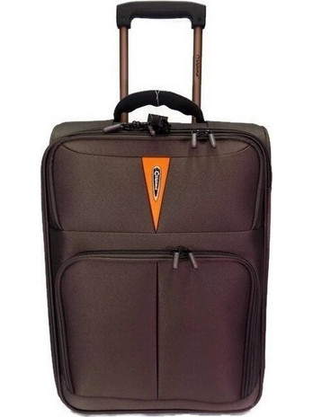 Diplomat ZC6100 Βαλίτσα Μεσαία 63x42x28cm με 2 Ρόδες Καφέ
