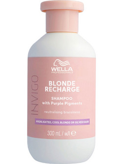 Wella Invigo Blonde Recharge Cool Σαμπουάν 300ml
