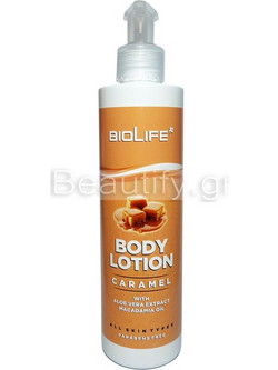 Biolife Caramel Ενυδατική Lotion Σώματος 250ml
