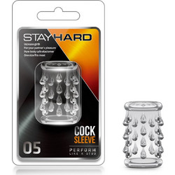Blush Stay Hard Sleeve 05 Κάλυμμα Επιμήκυνσης Πέους Clear