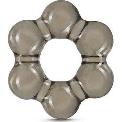 Blush Stay Hard Thick Bead Cock Ring Ελαστικό Δαχτυλίδι Πέους 1.9cm Μαύρο