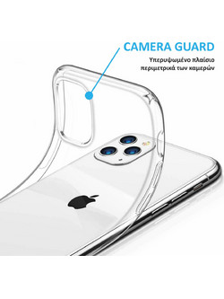 Volte-Tel SlimColor Air TPU Camera Guard Θήκη (Honor X7) Διάφανη