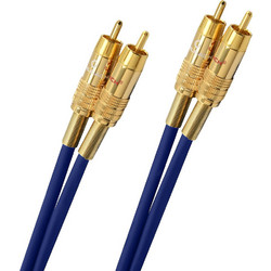 Oehlbach NF 1 Master 2m - Καλώδιο ήχου Interconnect 2 x RCA - 2 x RCA 2m Blue