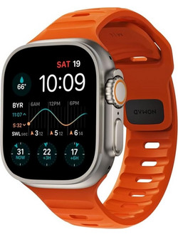 Nomad Sport Λουράκι Σιλικόνης Orange (Apple Watch 42 / 44 / 45 / 49mm)