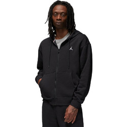 Jordan Essential Ανδρική Ζακέτα Fleece με Κουκούλα και Φερμουάρ Μαύρη DQ7350-010