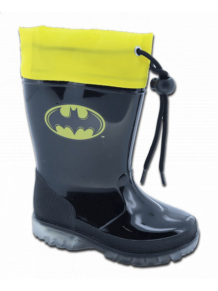 Rain boot with lights BLACK