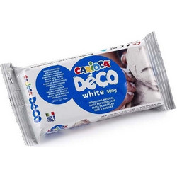 Carioca Deco λευκός πηλός 500gr