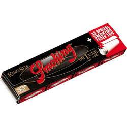 Smoking Deluxe kingsize slim rolling papers + tips