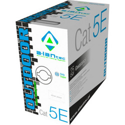 Alantec U/UTP Cat.5e Καλώδιο Δικτύου Ethernet 305m Grey KIU5OUTZ305