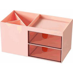 Organizer με 6 θήκες ροζ Y9,2x17,6x9εκ
