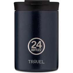 24Bottles Travel Tumbler Deep Blue 350ml