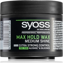Syoss Max Hold Wax Κερί Μαλλιών σε Κρέμα 150ml