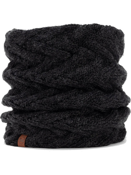 Buff Knitted & Polar Neck Warmer - Πλεκτό με Φλίς Κασκόλ/Λαιμός - Caryn Graphite