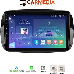 Carmedia CM809-13 Smart 453 2016+ Ηχοσύστημα Αυτοκινήτου με Οθόνη Αφής & GPS