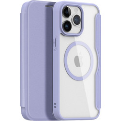 DUX DUCIS Skin X Pro - Συμβατή θήκη με MagSafe για Apple iPhone 15 Pro μωβ