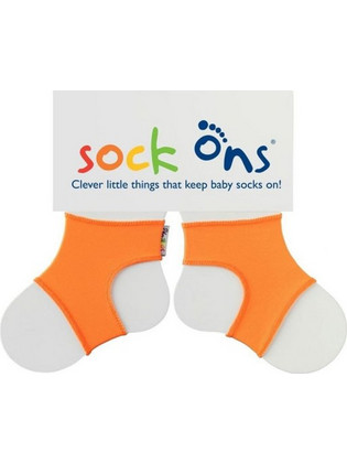 Sock Ons - Για να μην βγάζει τις κάλτσες του 0-6m SOS-ORANGE