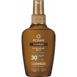 Ecran Sunnique Broncea+ Αδιάβροχο Λάδι Μαυρίσματος Σώματος SPF30 100ml