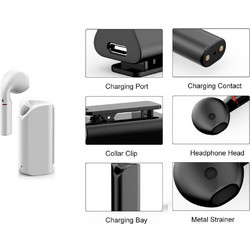 K60 Ακουστικό Bluetooth Earbud White