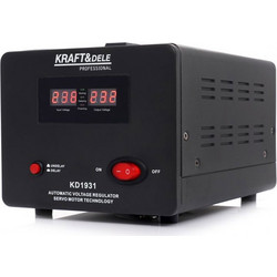 Kraft & Dele KD-1931 Σταθεροποιητής Τάσης Servo 1000VA