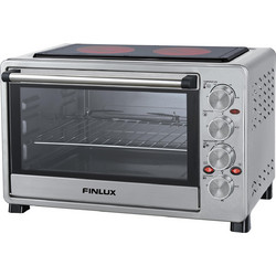 Finlux FCO-42SRL Ηλεκτρικό Φουρνάκι 42lt με 2 Εστίες και Grill