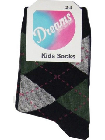 Dreams Baby Καλτσάκια Καρό Πράσινο (2396004-2/4)