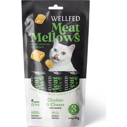 Wellfed Meat Mellows Grain Free with Chicken & Cheese 30gr