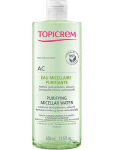 Topicrem AC Purifiante Micellar Water Ντεμακιγιάζ 400ml