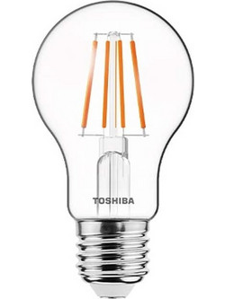 Λάμπα LED Toshiba Filament A60 E27 4.5W 2700K - Θερμό Λευκό