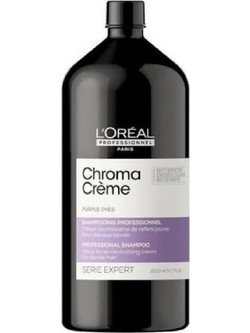 L'Oreal Professionnel Chroma Creme Purple Dyes for Blonde Hair Σαμπουάν για Προστασία Χρώματος για Βαμμένα Μαλλιά 1.5lt