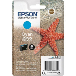 Epson 603 Cyan Μελάνι Εκτυπωτή Inkjet