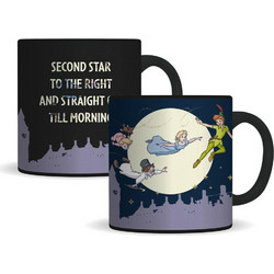 Half Moon Bay Peter Pan Tinker Bell Heat Change Mug
