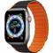 Dux Ducis LD Λουράκι Σιλικόνης Black / Orange (Apple Watch 38 / 40 / 41mm)