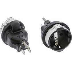 InLine(R) Travel adapter USA US male to type F female 16705