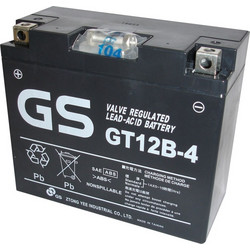 GS Μπαταρία Μοτοσυκλέτας GT12B-4 180A 10Ah