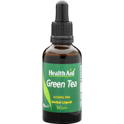 Health Aid Green Tea Liquid Συμπλήρωμα Διατροφής με Πράσινο Τσάι 1000mg 50ml