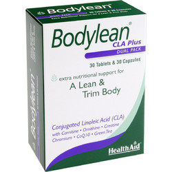 Health Aid Bodylean CLA Plus Συμπλήρωμα Διατροφής 30 Ταμπλέτες + 30 Κάψουλες