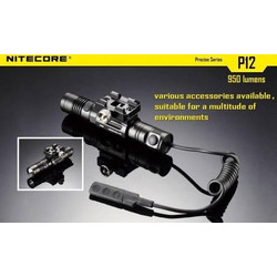 Nitecore Precise P12 Επαναφορτιζόμενος Φακός Led Αδιάβροχος 960lm