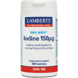 Lamberts Iodine 150mg 180 Ταμπλέτες