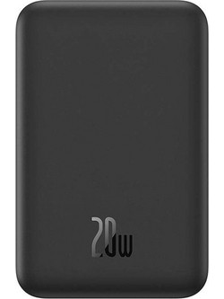 Baseus Magnetic Mini Wireless Magsafe Power Bank 5000mAh 20W με Θύρα USB-C Black