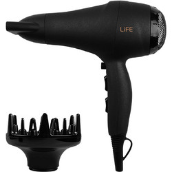 Life HD-001 Πιστολάκι Μαλλιών με Φυσούνα 2000W