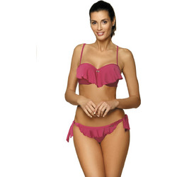 Marko Bikini Set Μπουστάκι με Ενίσχυση Φούξια M-467 113091