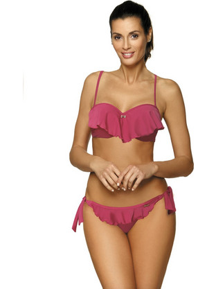 Marko Bikini Set Μπουστάκι με Ενίσχυση Φούξια M-467 113091